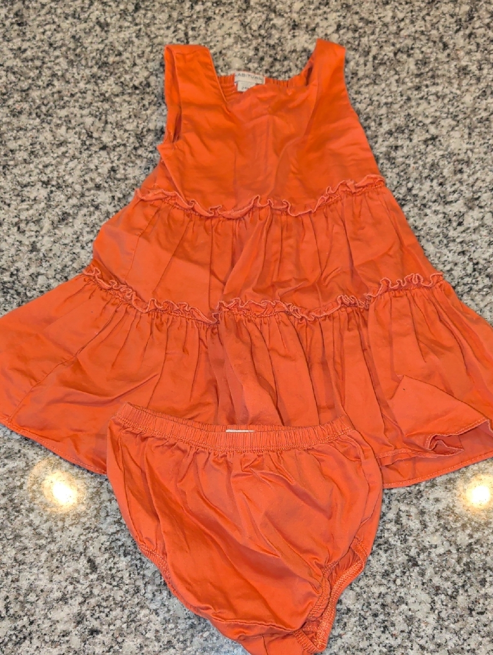Habitual Coral Toddler Dress